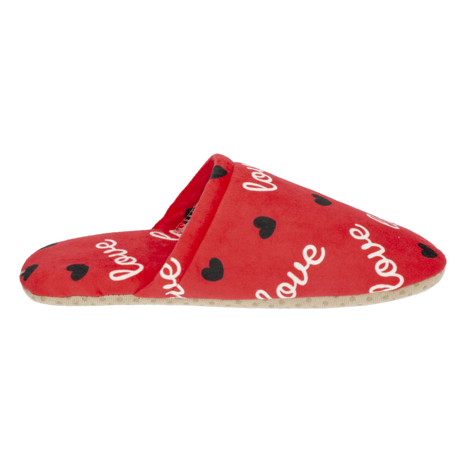 Pantuflas Suela Delgada Antideslizante Capellada De Felpa Estampada CM ORIGINAL