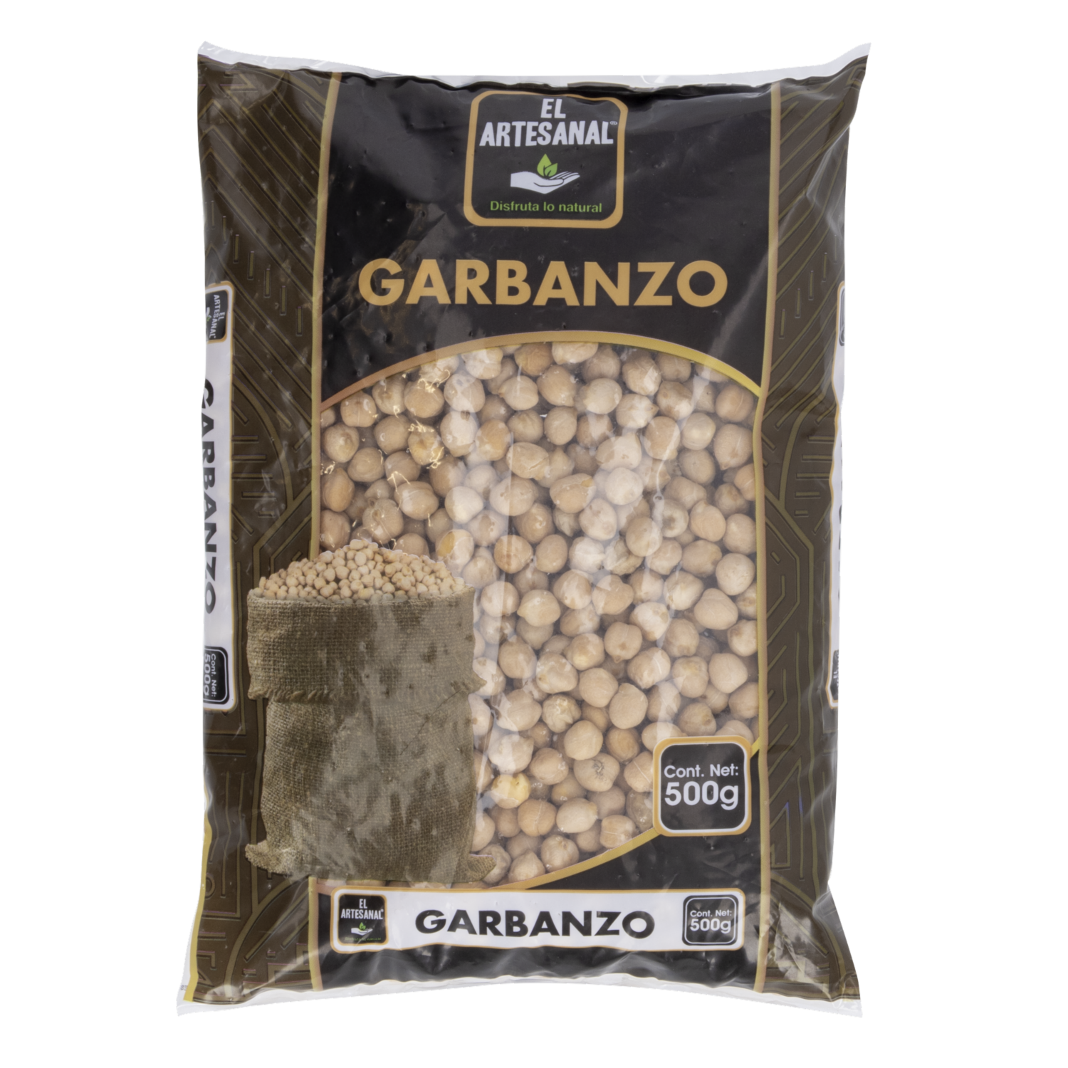 Garbanzo Empacado EL ARTESANAL 500 G