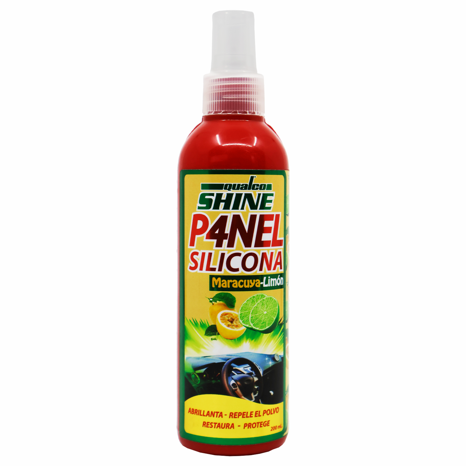 Silicona Automotriz Para Paneles Maracuyá QUALCO 200 Ml