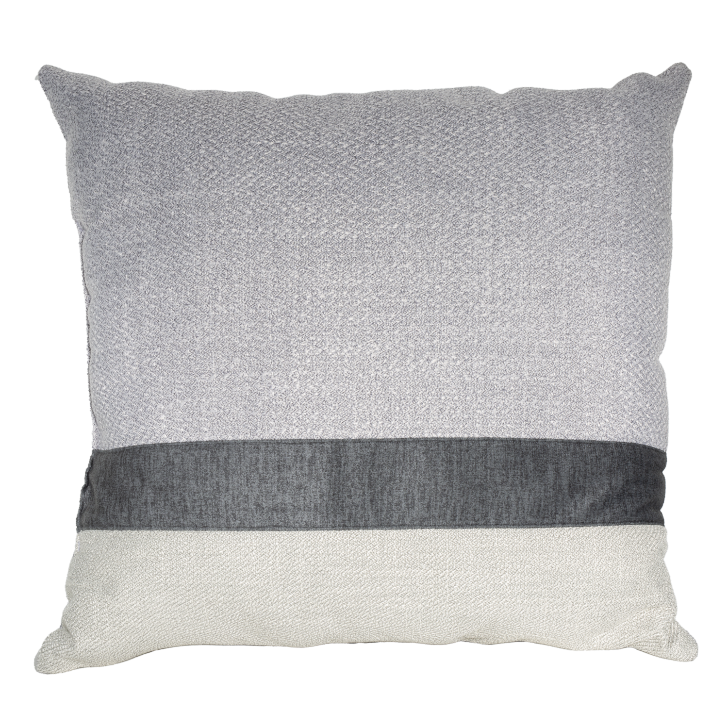 Cojín Oasis Banda Gris KALIDO 43X43 CM