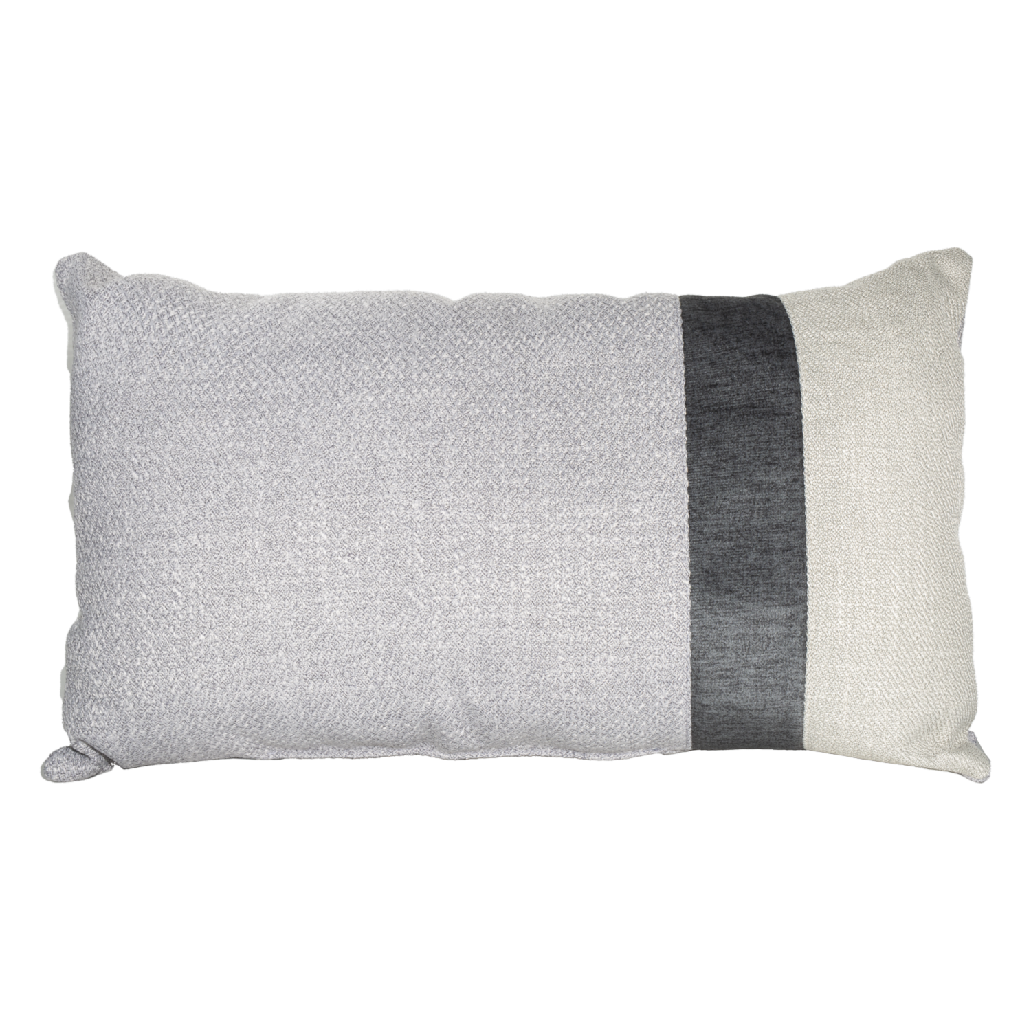 Cojín Lumbar Oasis Gris KALIDO 50X30 CM