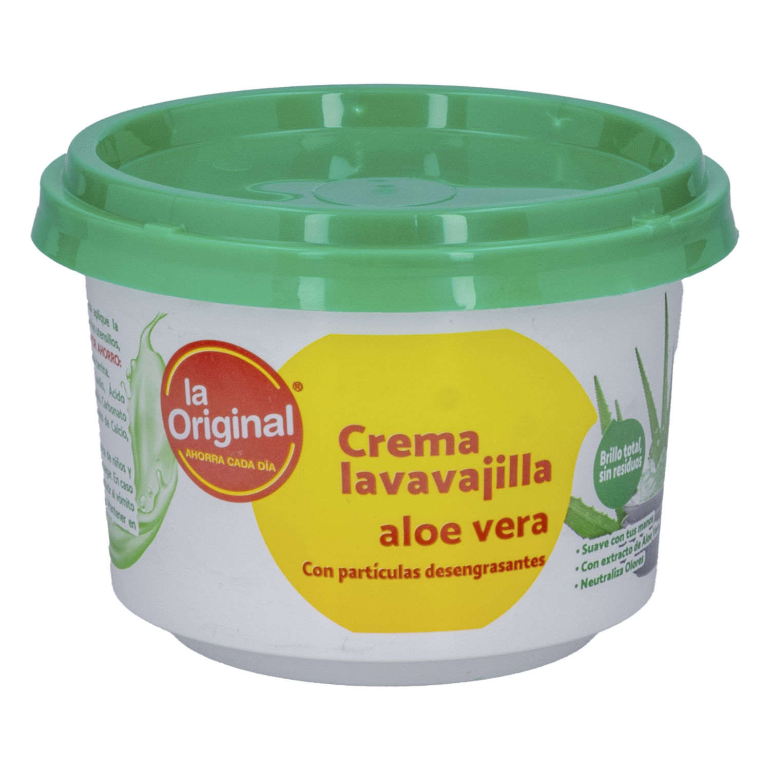 Lavavajilla En Crema Aloe Vera LA ORIGINAL 450 G