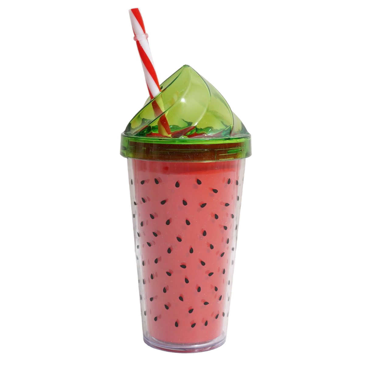 Vaso Domo Con Sorbete Sandia HEREVIN 540 Ml