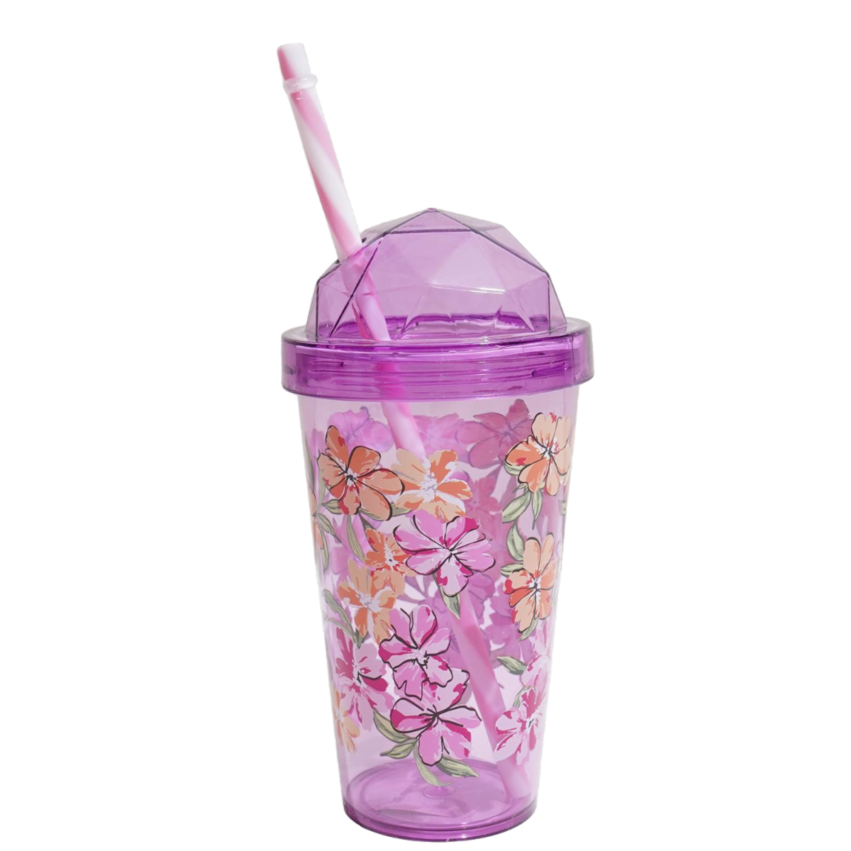 Vaso Domo Con Sorbete Violeta HEREVIN 660 Ml