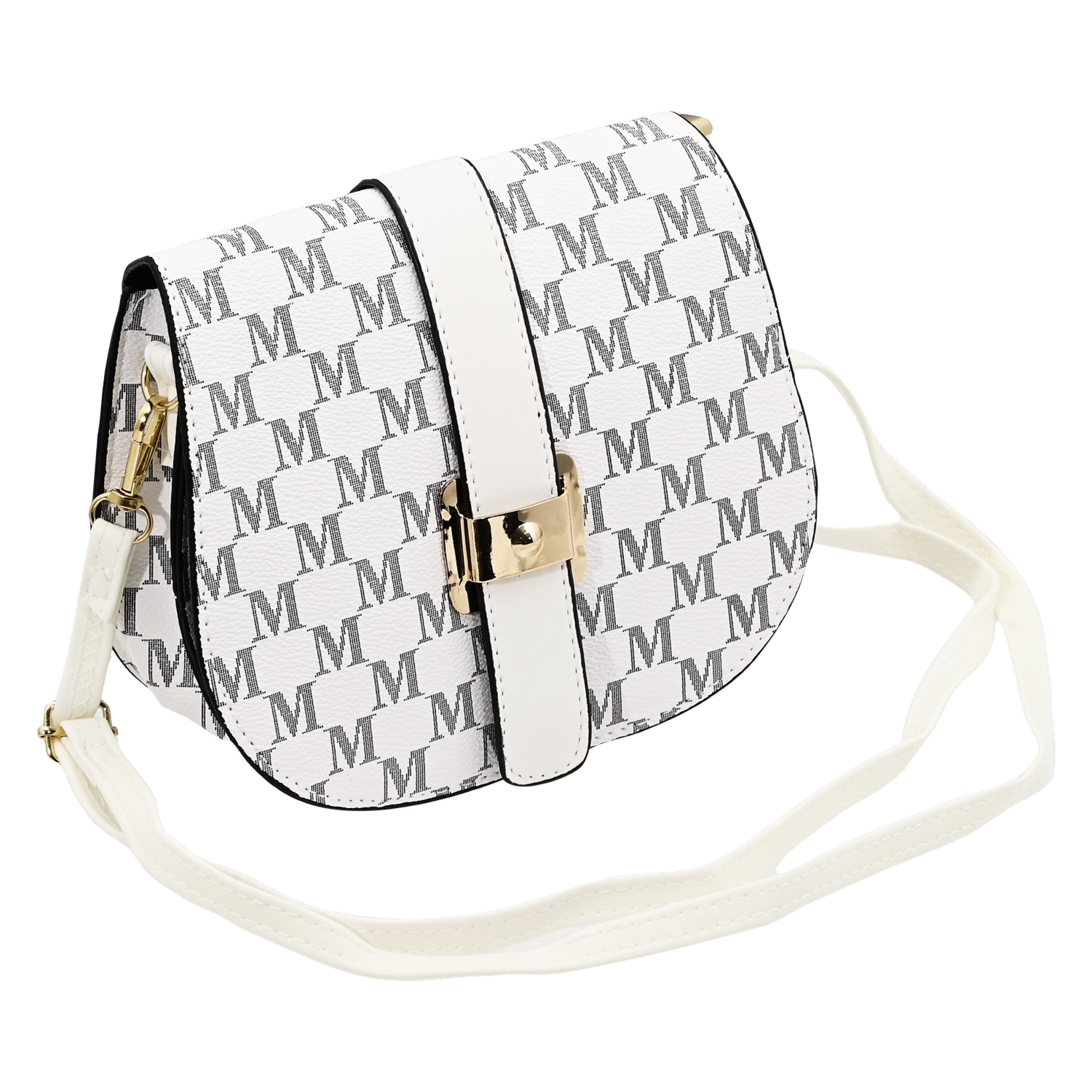 Cartera Con Tapa Y Broche De Letra CHIC Talla Pequeño