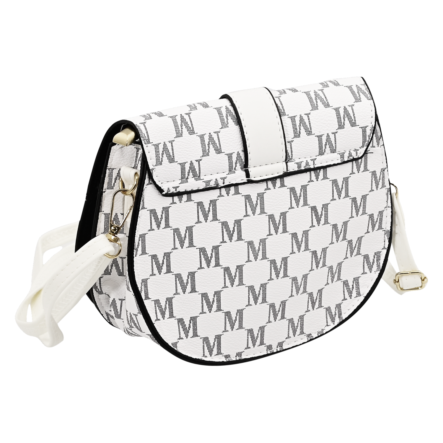 Cartera Con Tapa Y Broche De Letra CHIC Talla Pequeño