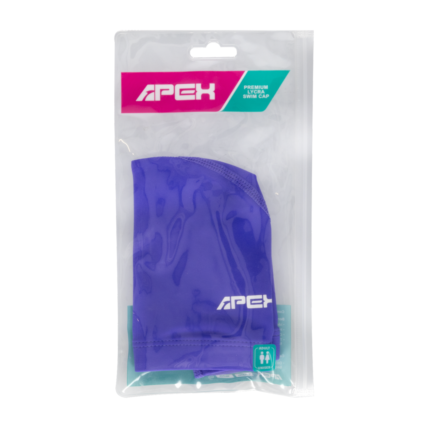 Gorro De Natación De Licra APEX 1 Pieza