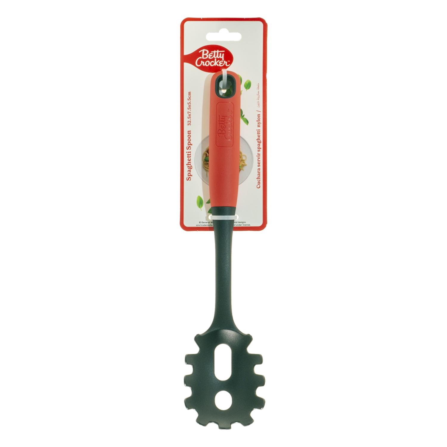 Cuchara Para Espagueti Nylon Diseño Family 4 BETTY CROCKER 1 Pieza