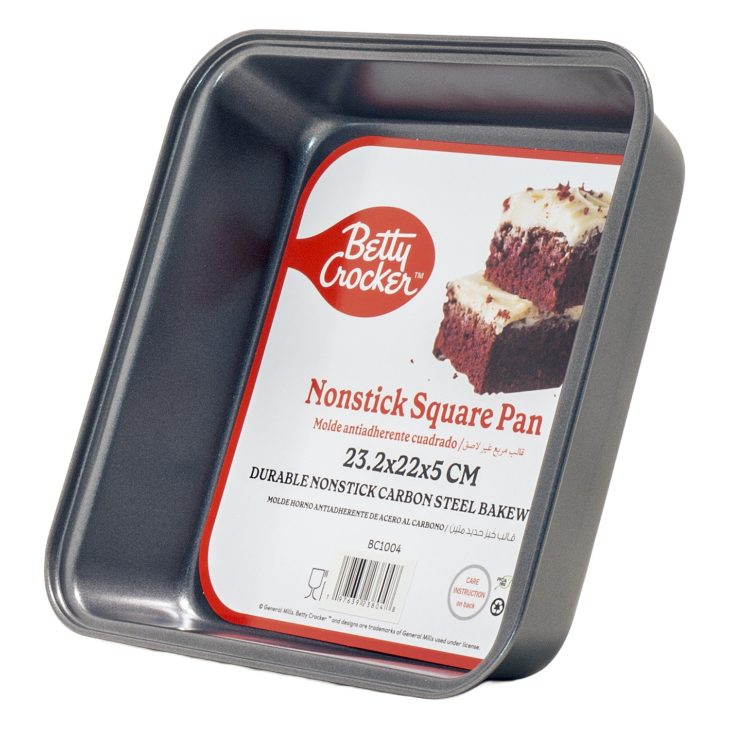 Molde Para Hornear Cuadrado BETTY CROCKER 27X15X6.5 Cm