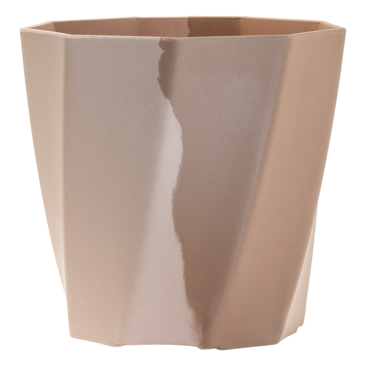Maceta Diseño  Octágono Terracota Rosado SKYLARK Talla Grande