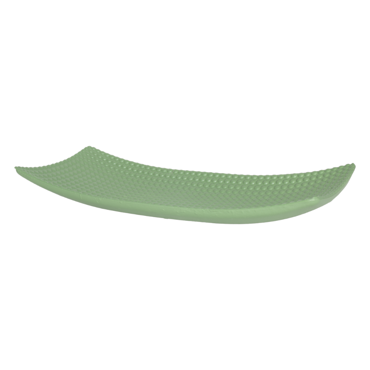 Charol Decorativo Verde Con Puntos SKYLARK 38X16X4.5 Cm