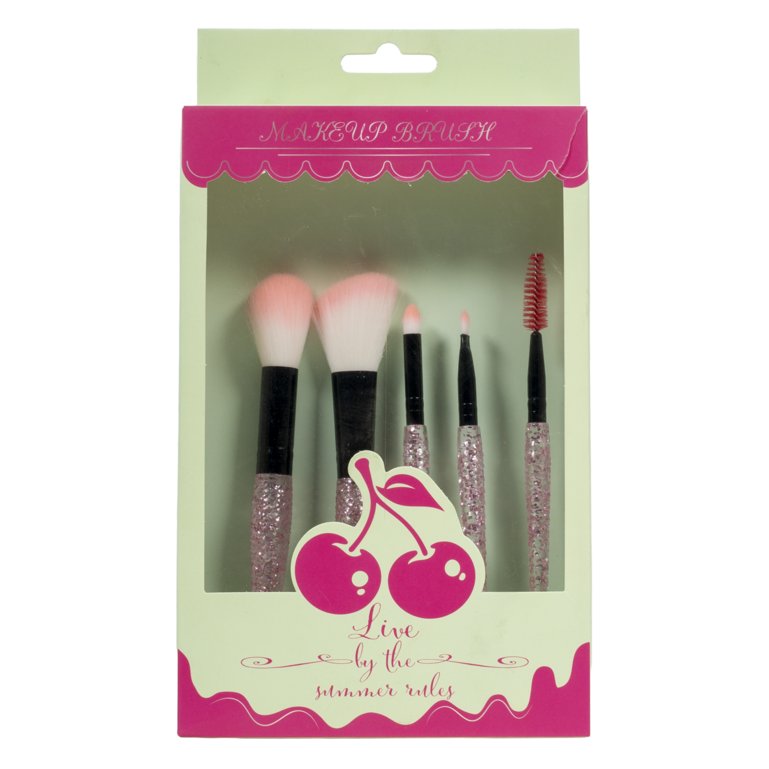 Set De Brochas Diseño Cereza NINGBO Unidad