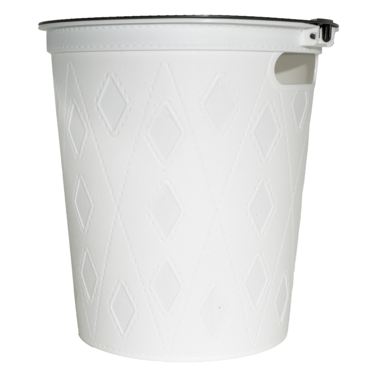Basurero Mediano Blanco HAIXIN PLASTIC 1 Pieza