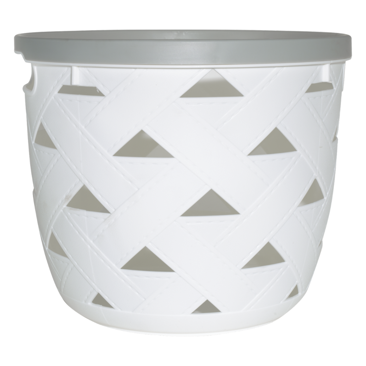 Cesto Mediano Blanco HAIXIN PLASTIC 1 Pieza