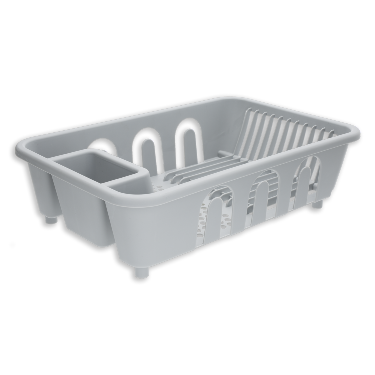 Escurridor De Platos Mini Gris HAIXIN PLASTIC Pequeño