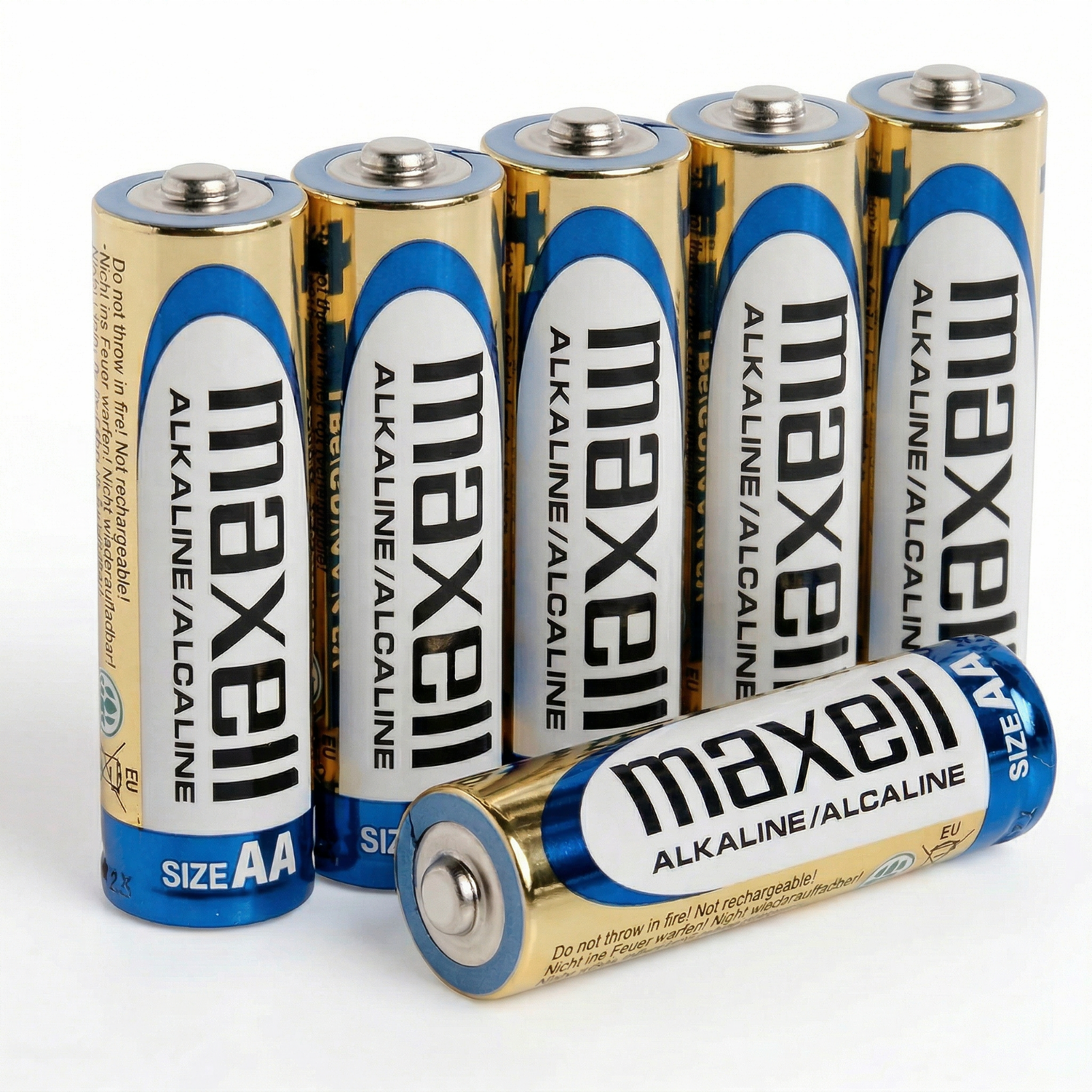 Pila Alcalina AA MAXELL 4 + 2 Uds