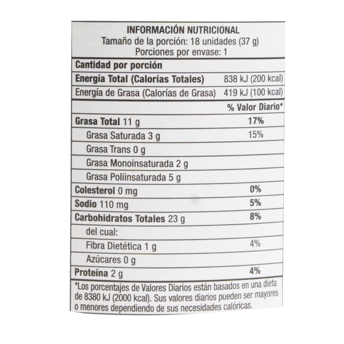 Papas Fritas Original PRINGLES 37 G
