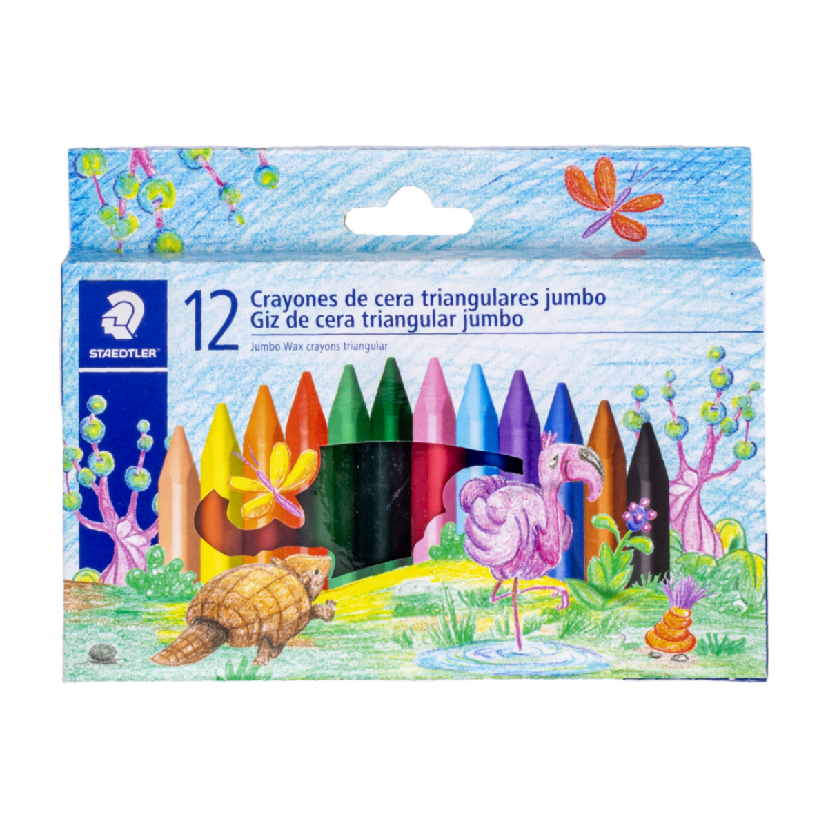 Crayón Triangular Jumbo De Colores STAEDTLER Pequeño