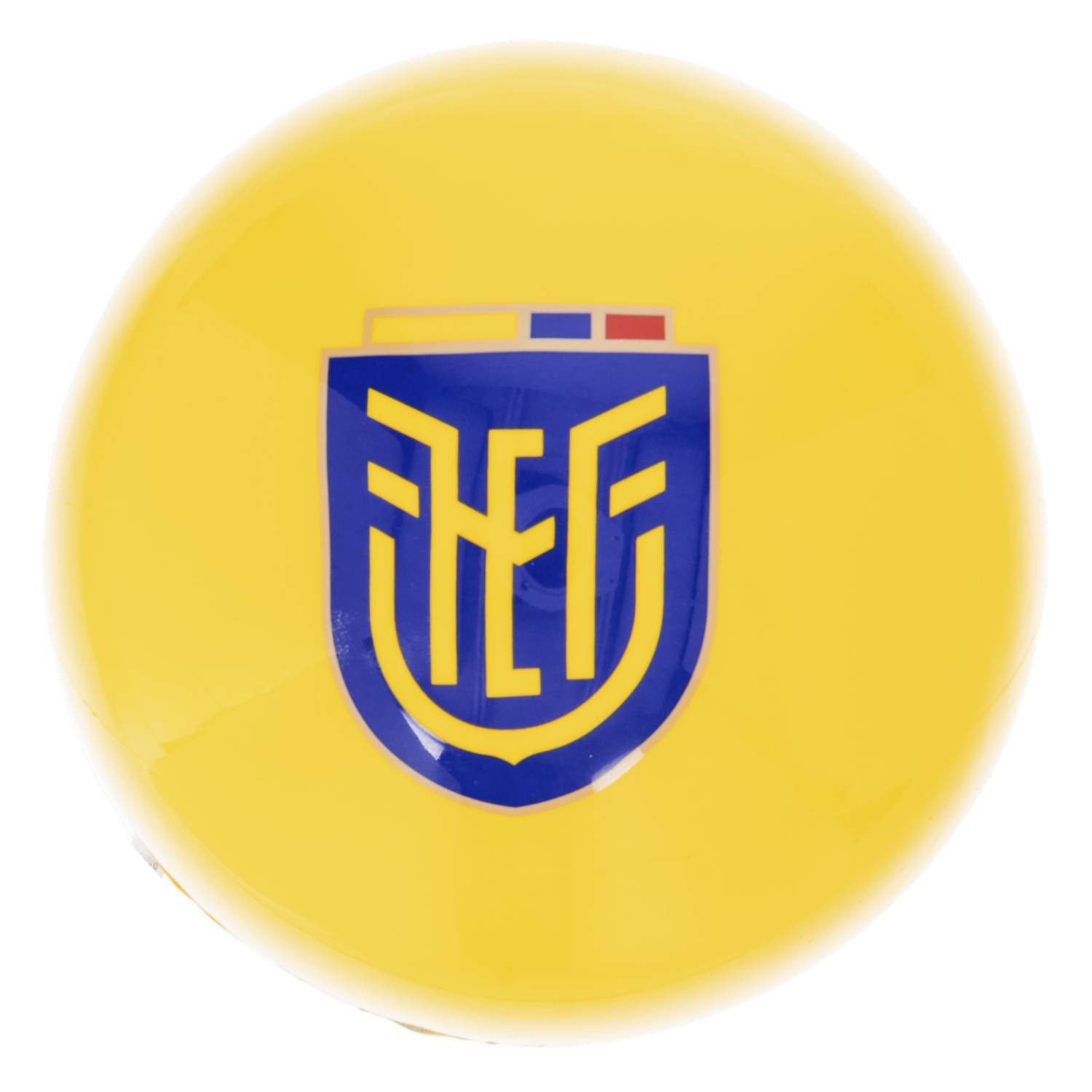 Balón Recreativo Hincha Ecuador Color Amarillo LA TRI N8,5