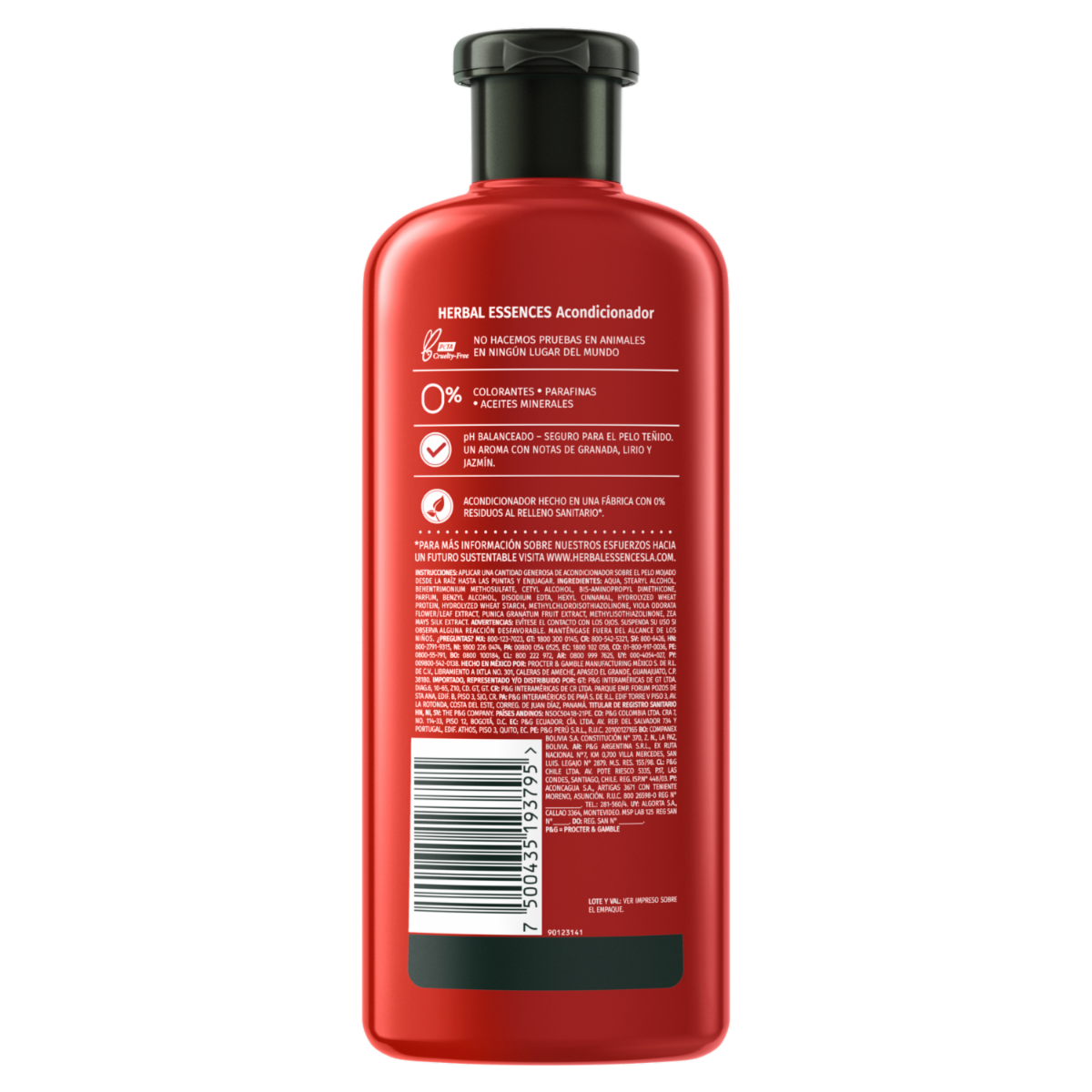 Acondicionador De Cabello Clasicc Granda Y Proteína Vegetal HERBAL ESSENCES 400 Ml