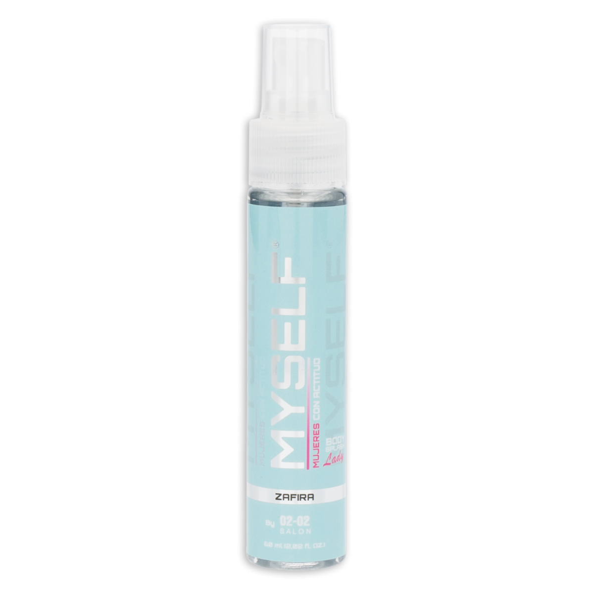 Body Splash Para Mujer Fragancia Zafira MYSELF 60 Ml