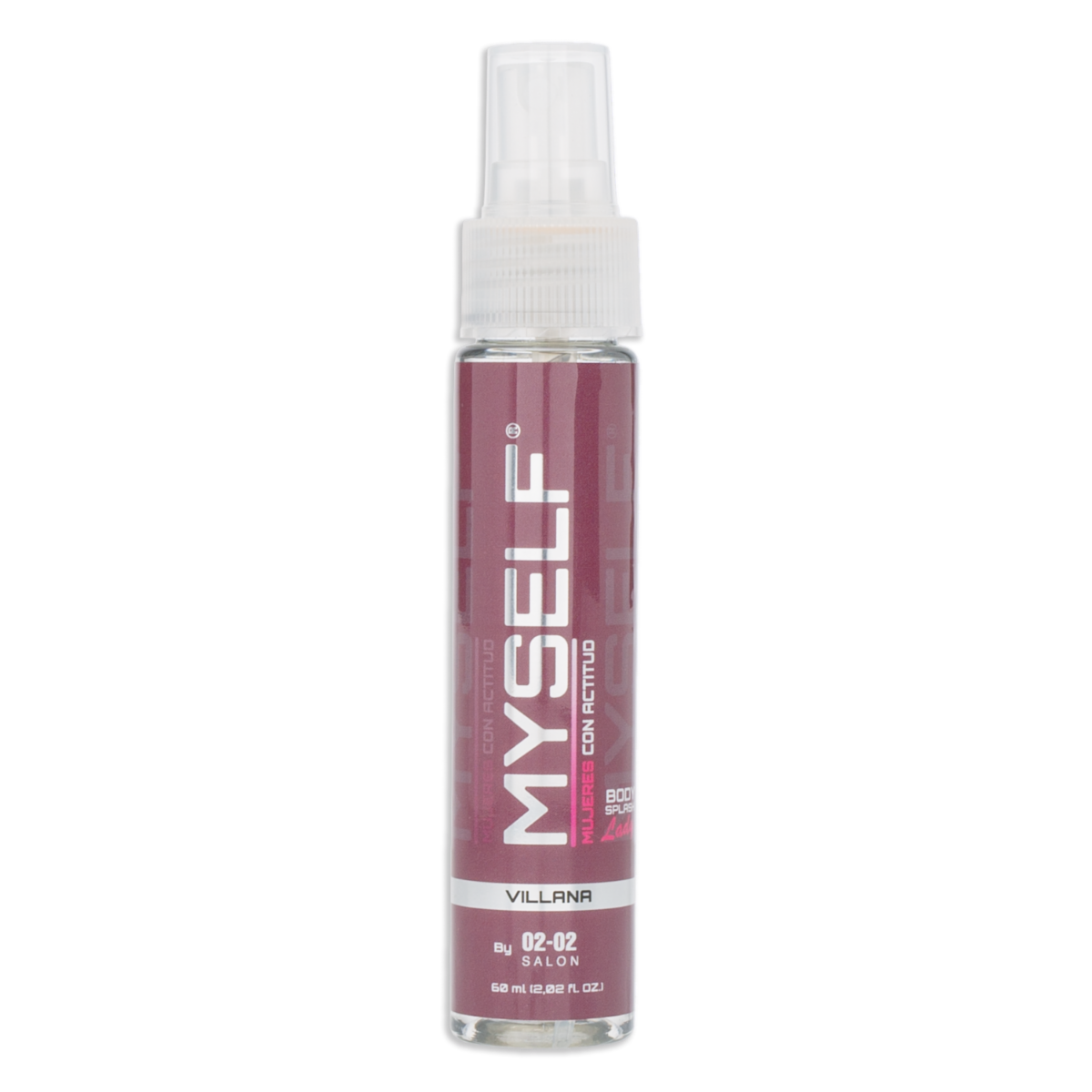 Body Splash Para Mujer Fragancia Villana MYSELF 60 Ml