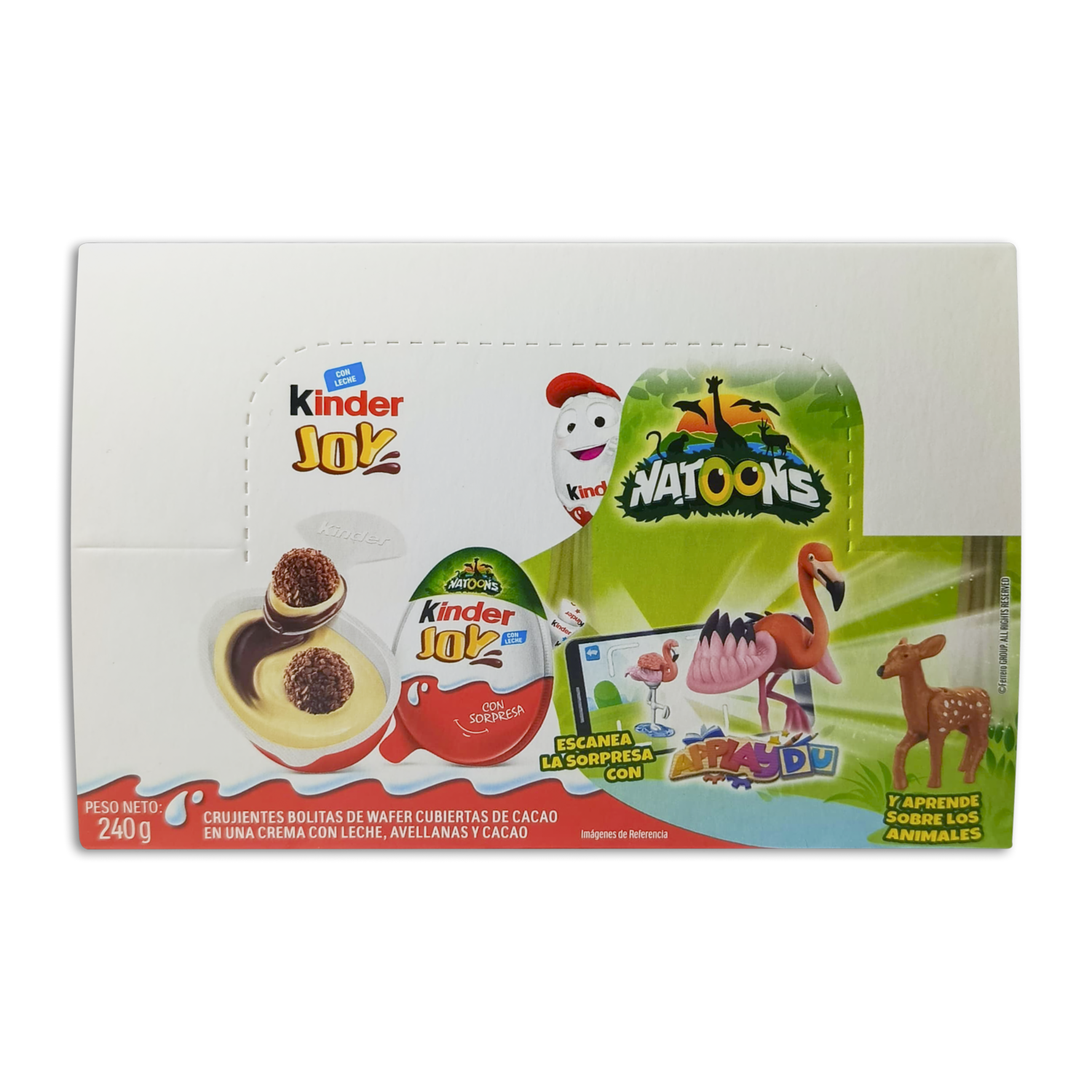 Crema De Chocolate Sorpresa Natoons KINDER JOY 240 G