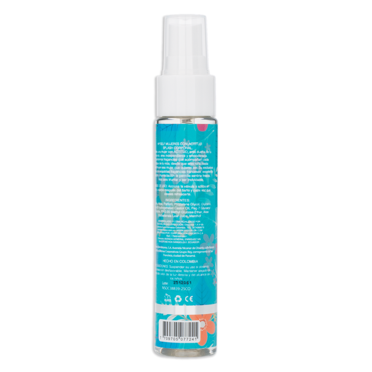 Body Splash Para Chicas Fragancia Magic Lady MYSELF 60 Ml