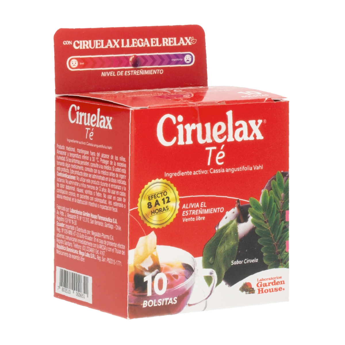 Té De Ciruelas CIRUELAX 10 Uds