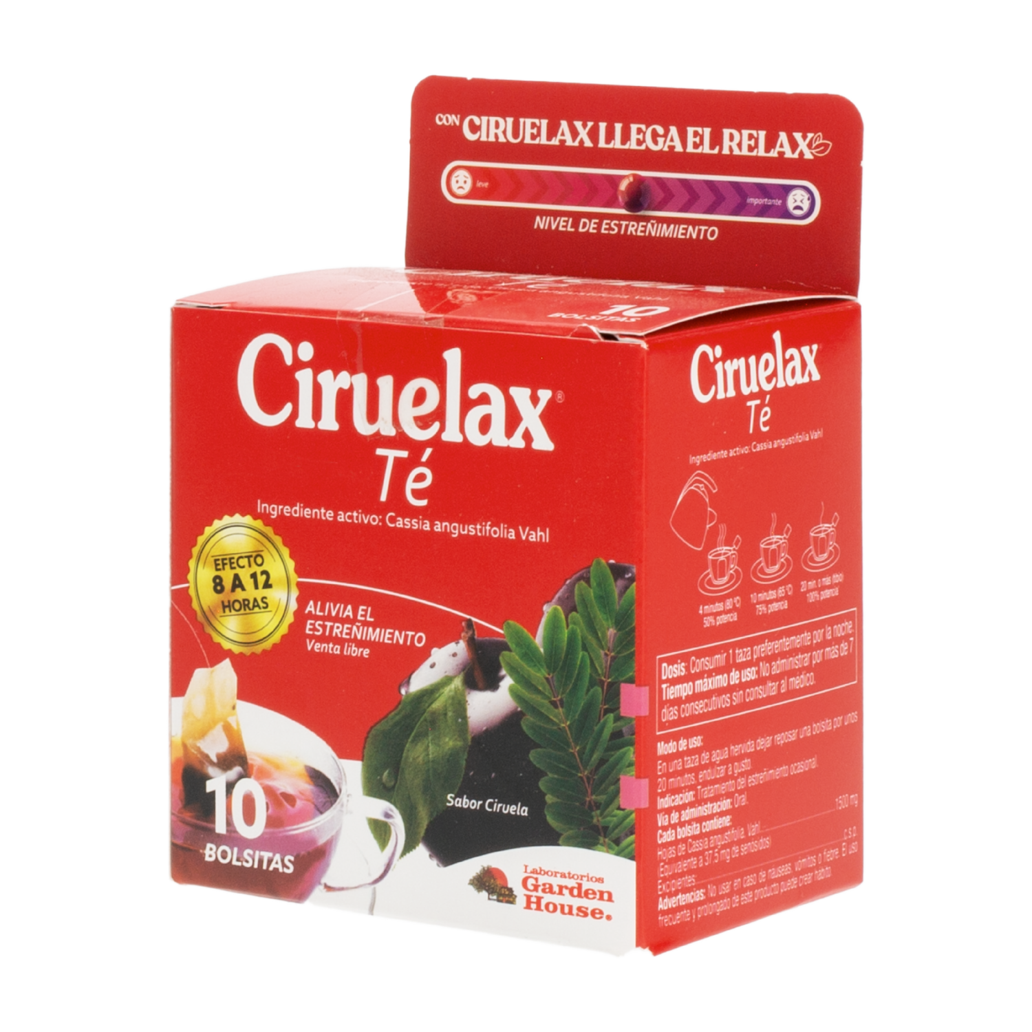 Té De Ciruelas CIRUELAX 10 Uds