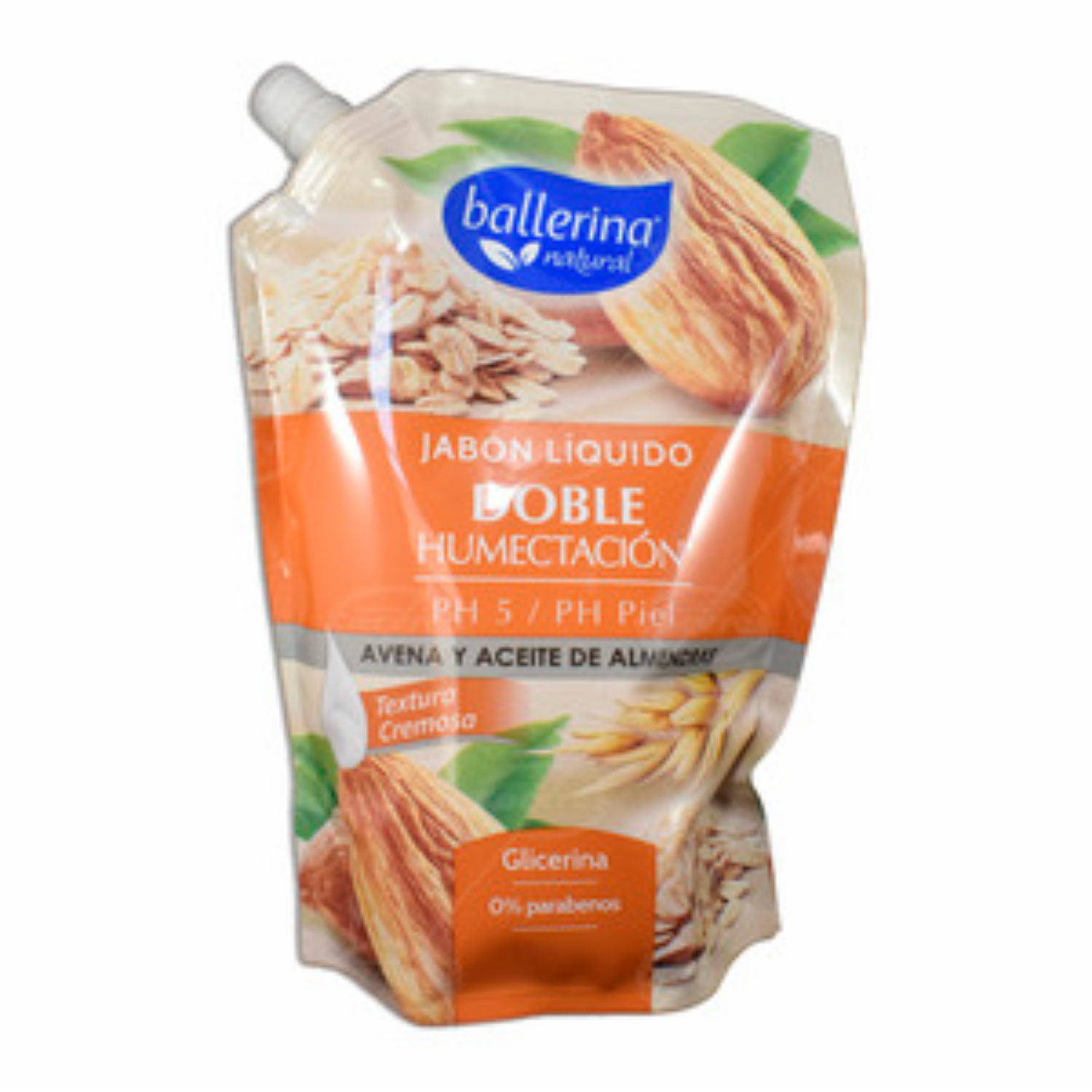 Jabón Líquido De Avena Doy Pack BALLERINA 900 Ml
