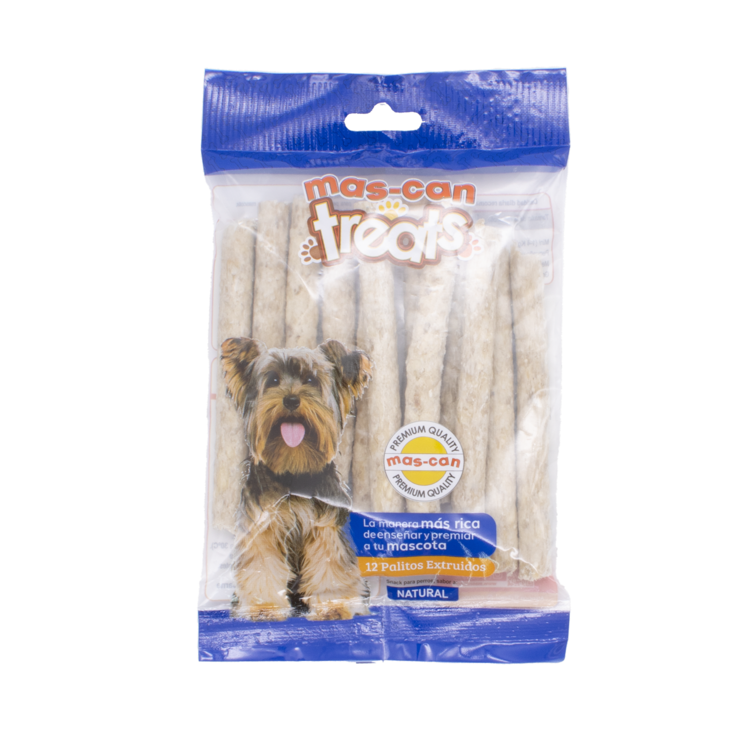 Snack Para Perros Varios Sabores MAS-CAN X 12 Uds