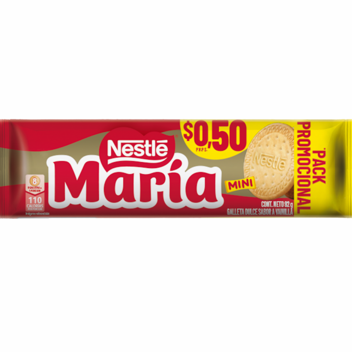 Galletas Dulces Dulce Mini Sabor A Vainilla MARÍA 92 G