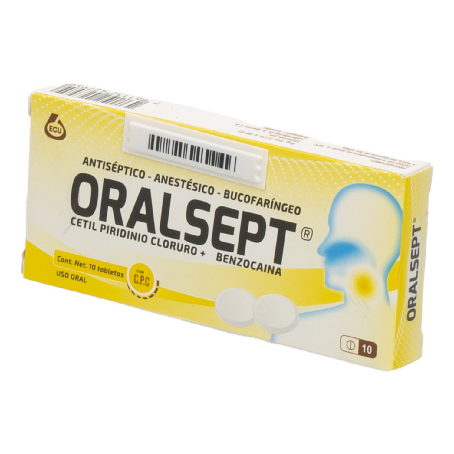 Anestesico Bucofaringeo ORALSEPT 10 U