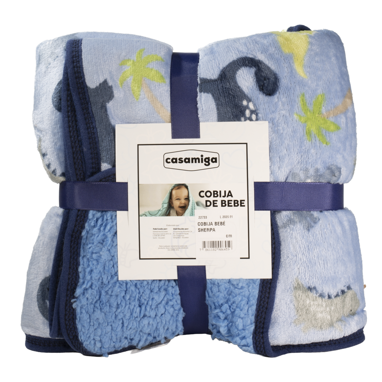 Cobija Para Bebe Sherpa TEXTIELITES 110X90 Cm