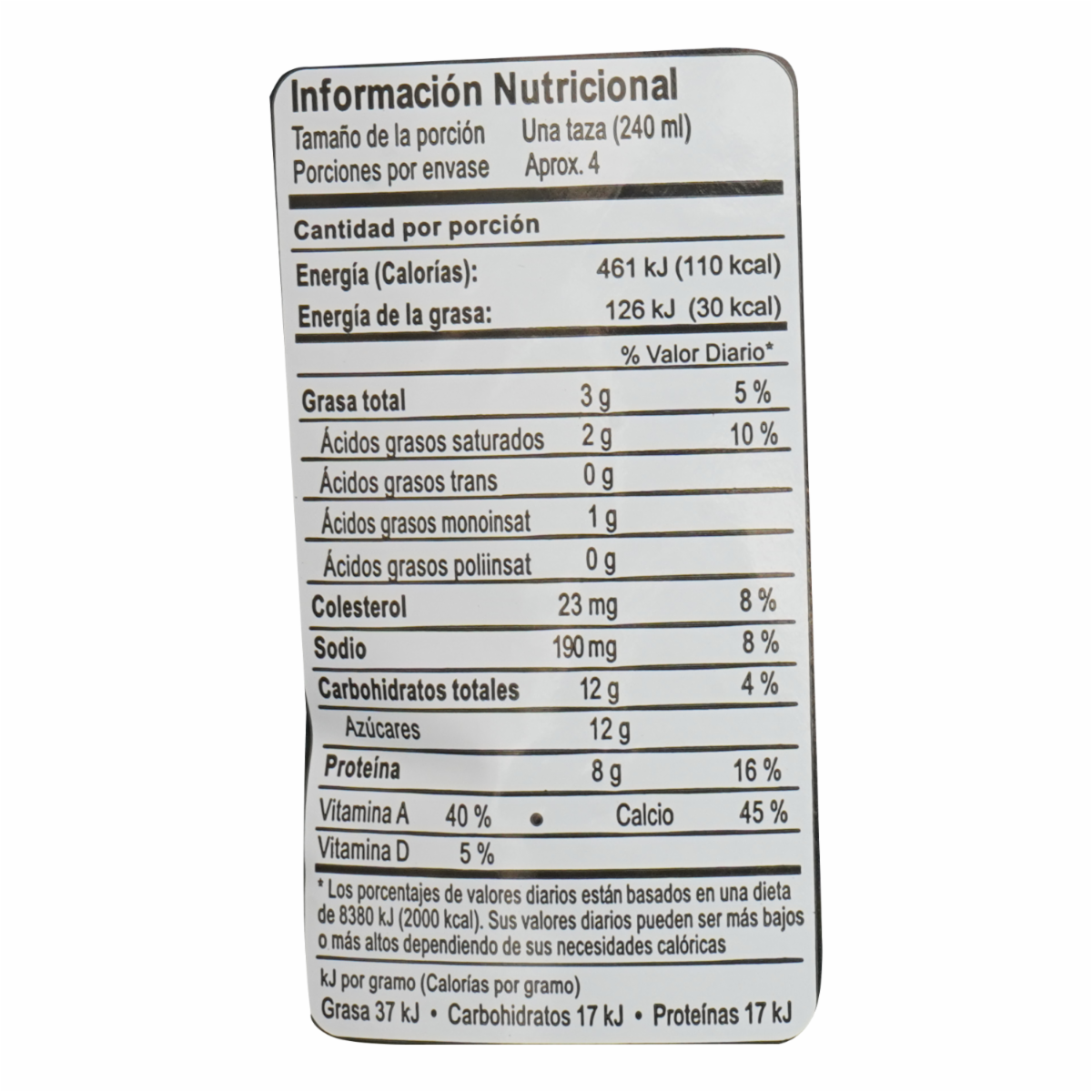 Leche Deslactosada En Funda EL ARTESANAL 1000 Ml