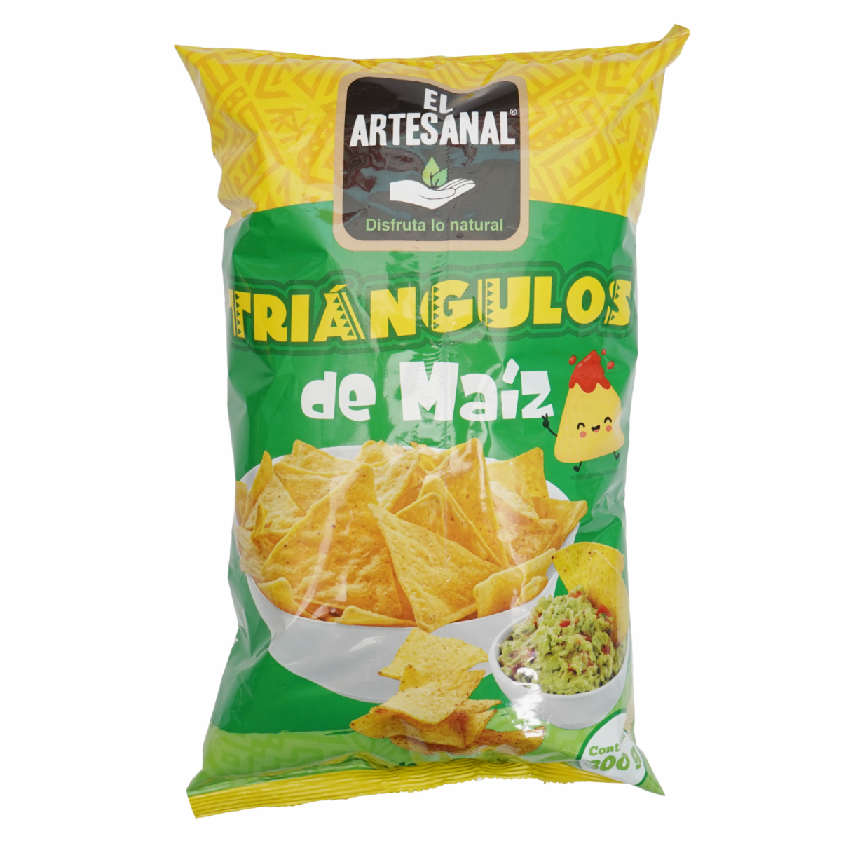 Bocaditos De Tortilla De Maíz Triángulos EL ARTESANAL 300 G