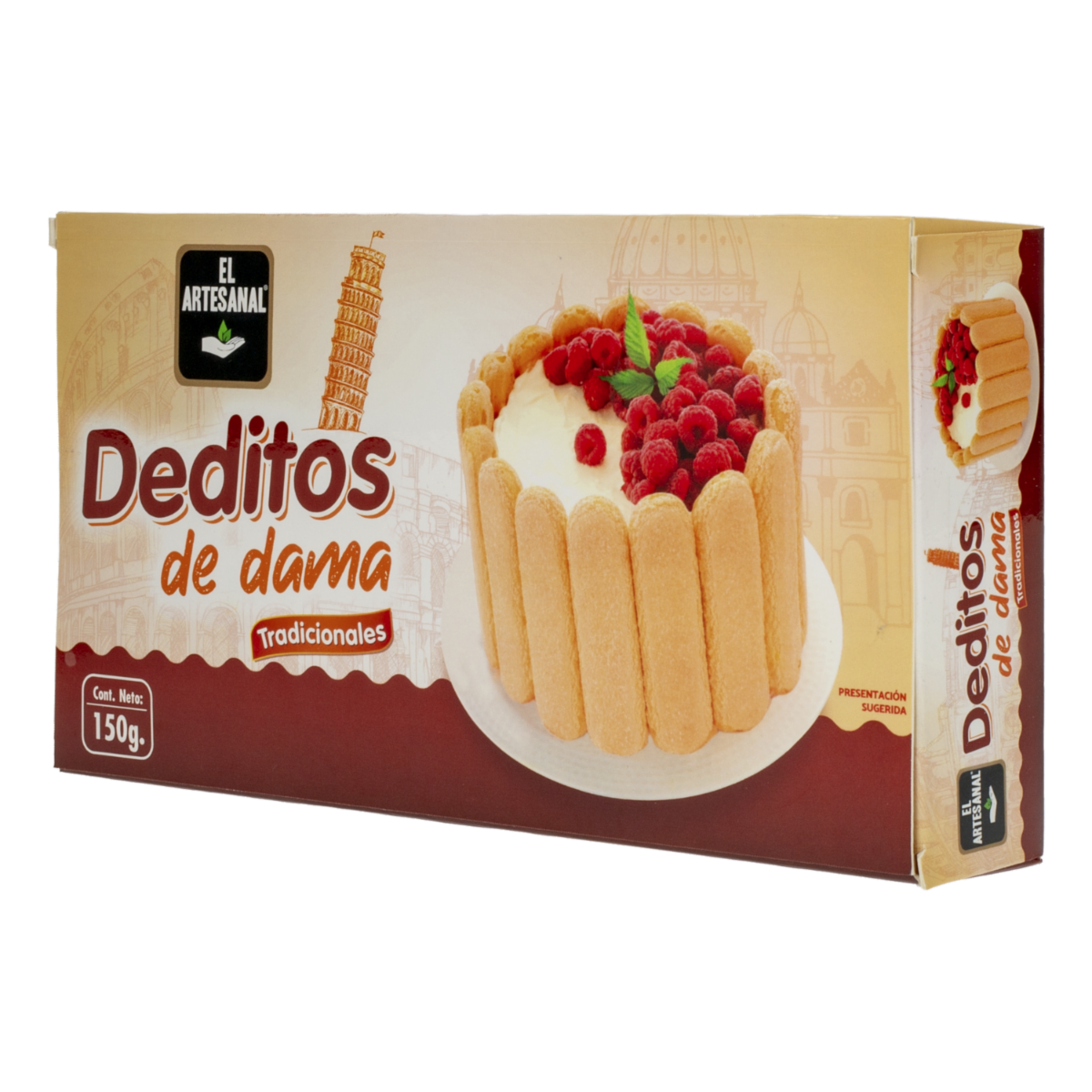 Deditos De Dama Tradicionales EL ARTESANAL 150 G