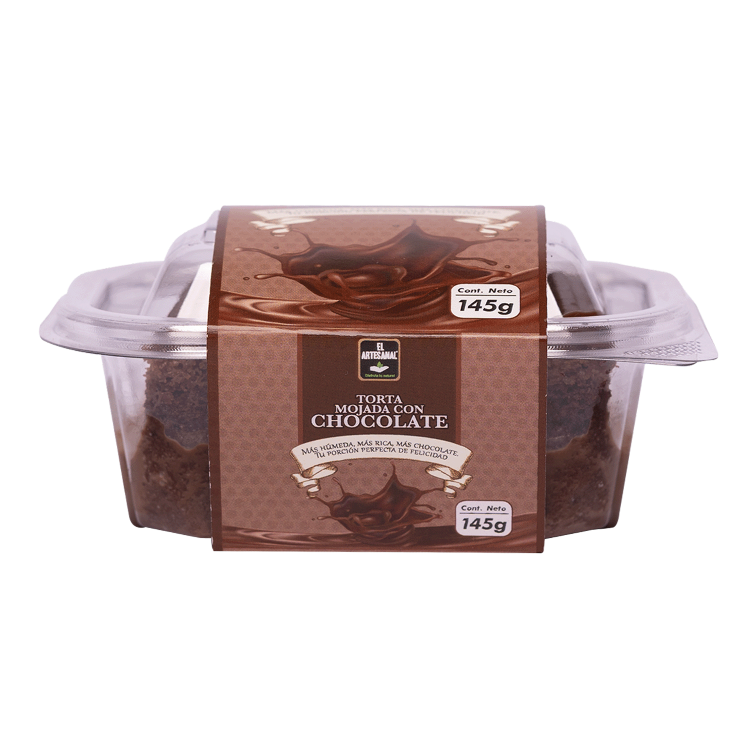 Torta Mojada Con Chocolate EL ARTESANAL 145 G