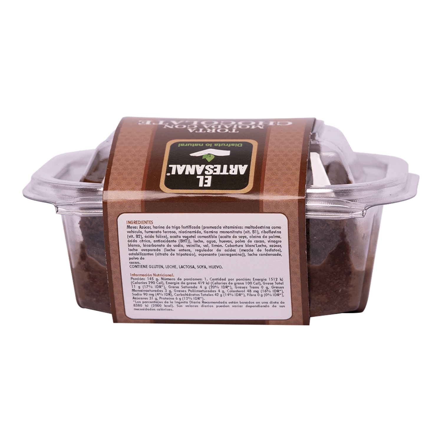 Torta Mojada Con Chocolate EL ARTESANAL 145 G