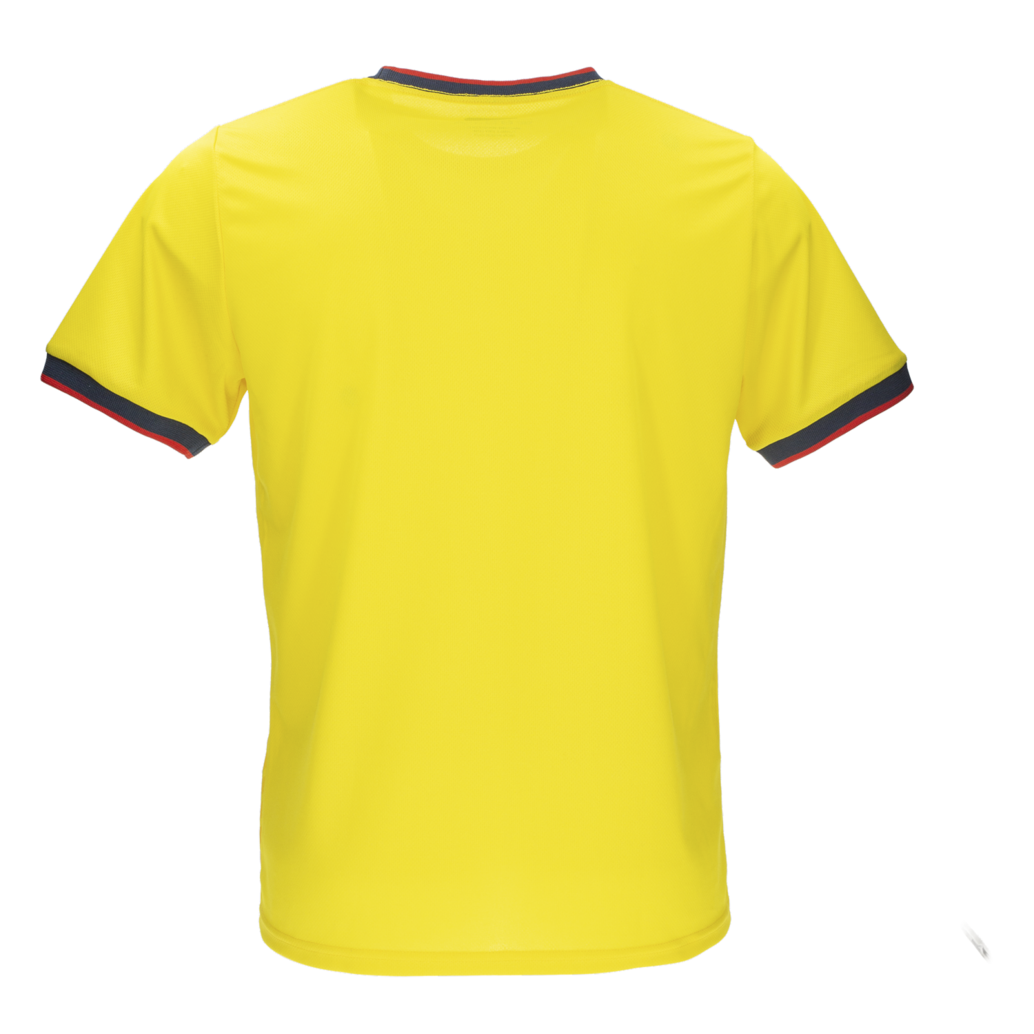 Camiseta Hombre Maga Corta Deportiva  Ecuador Amarilla ZERO