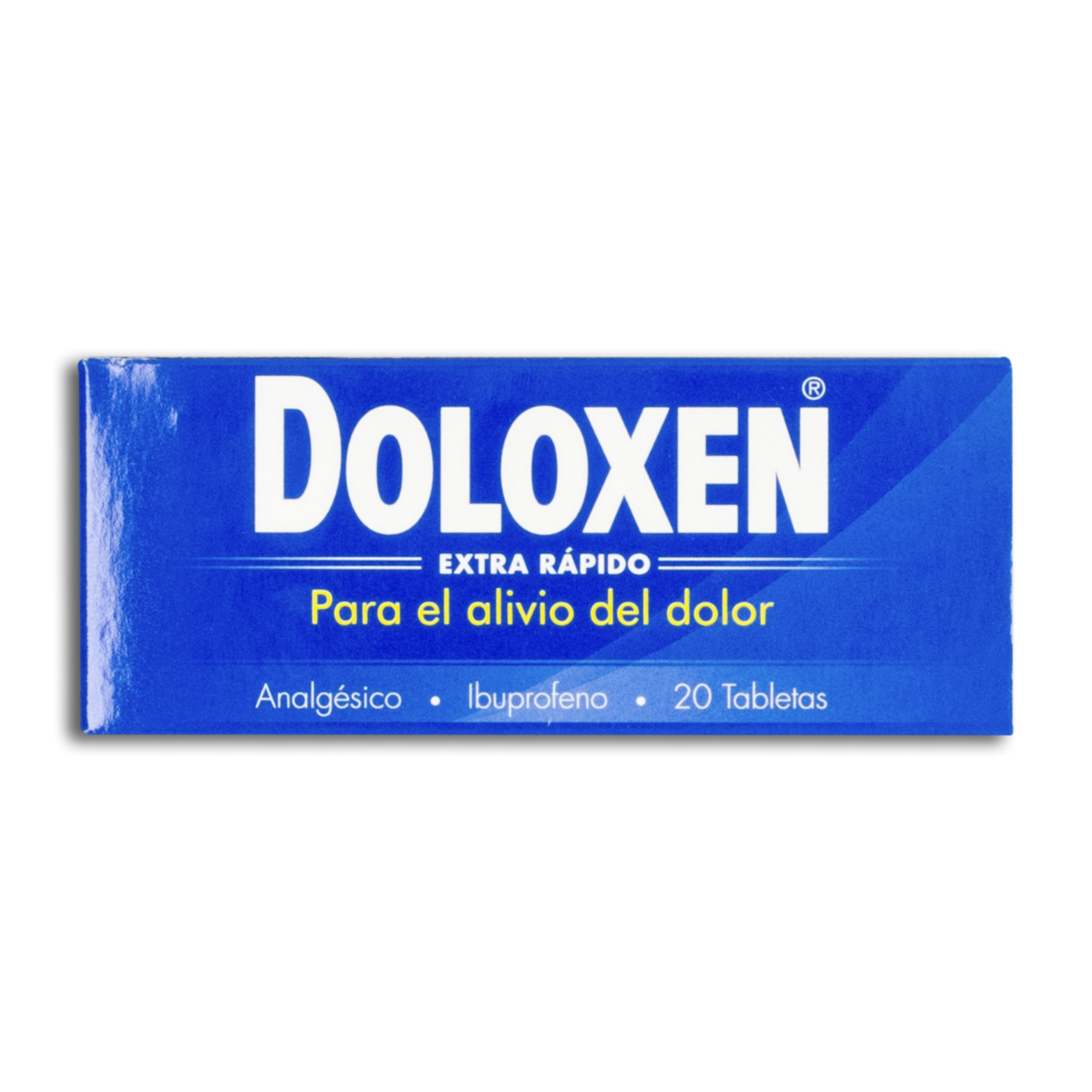 Analgésico Rápido En Tabletas DOLOXEN Frasco 20 Uds
