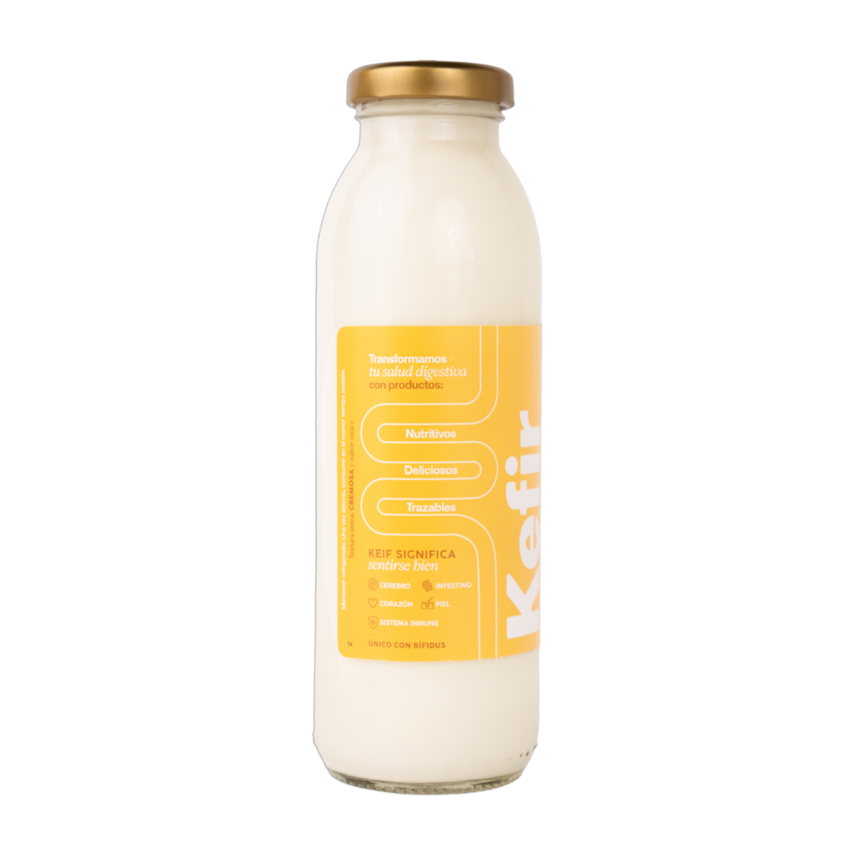 Kéfir Poder Probiótico Sabor Natural KEIF 300 Ml