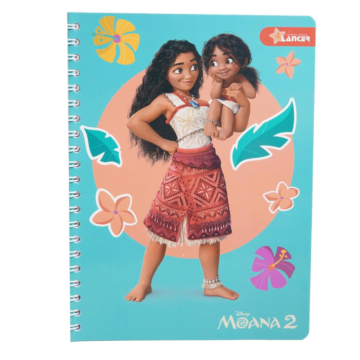 Cuaderno Universitario Moana 1 Línea DISNEY 100 Hojas