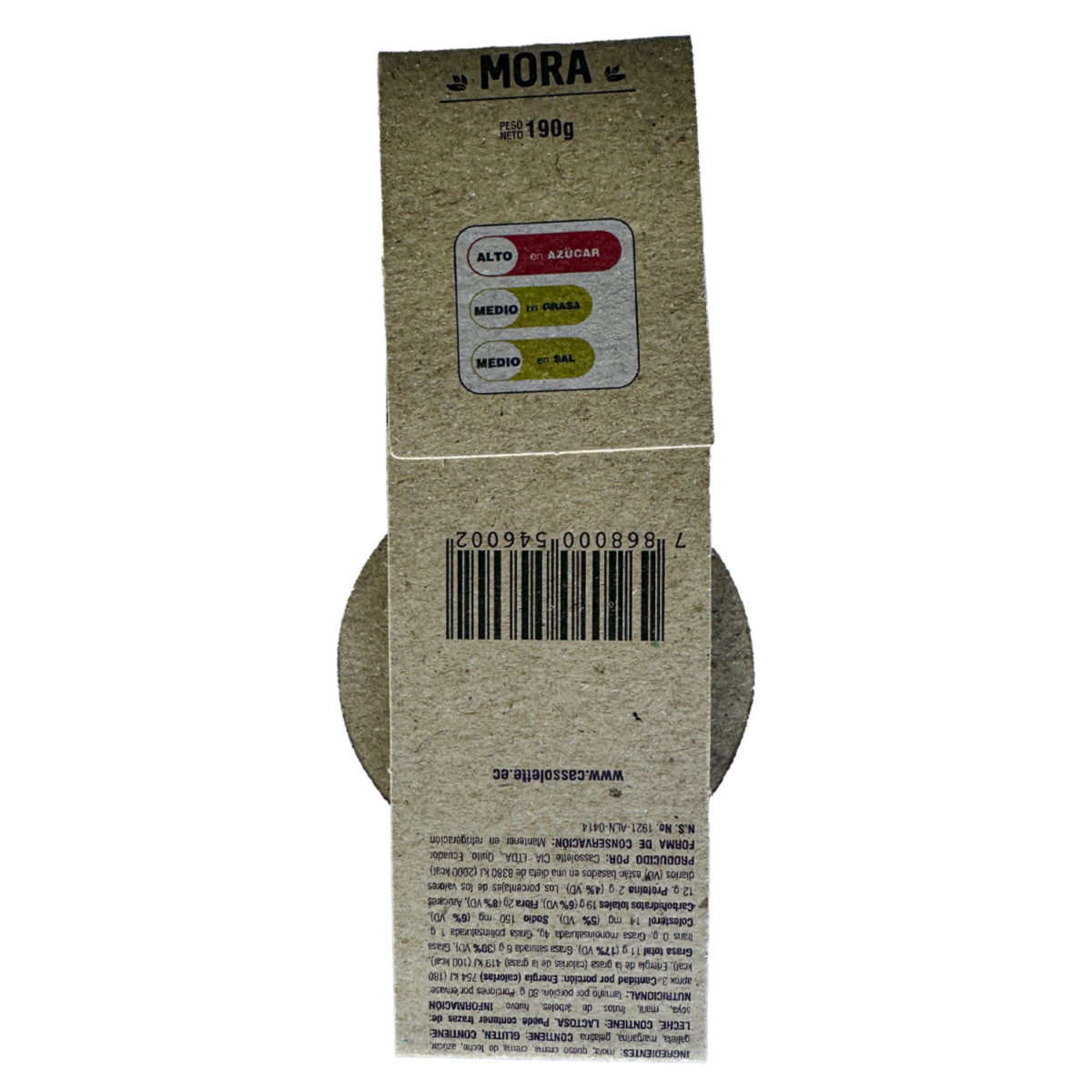 Cheesecake De Mora CASSOLETTE 190 G