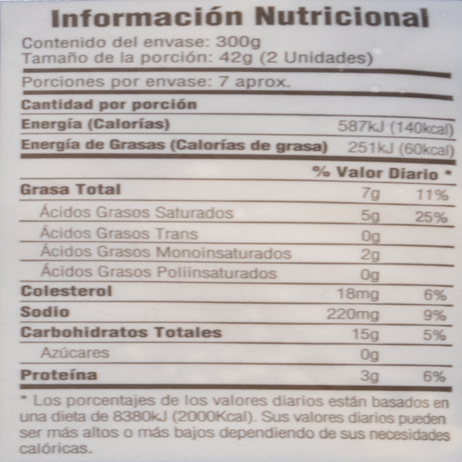 Pan De Yuca Congelado Con Queso FACUNDO 300 G