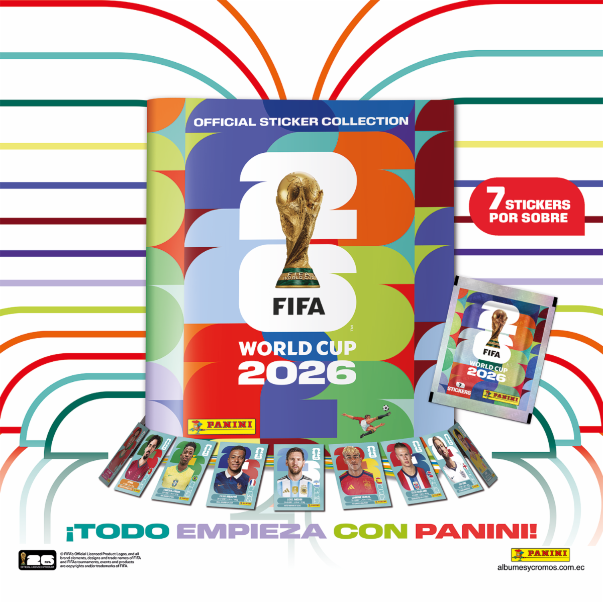 Álbum Tapa Blanda Colección Fifa World Cup 2026 PANINI Unidad