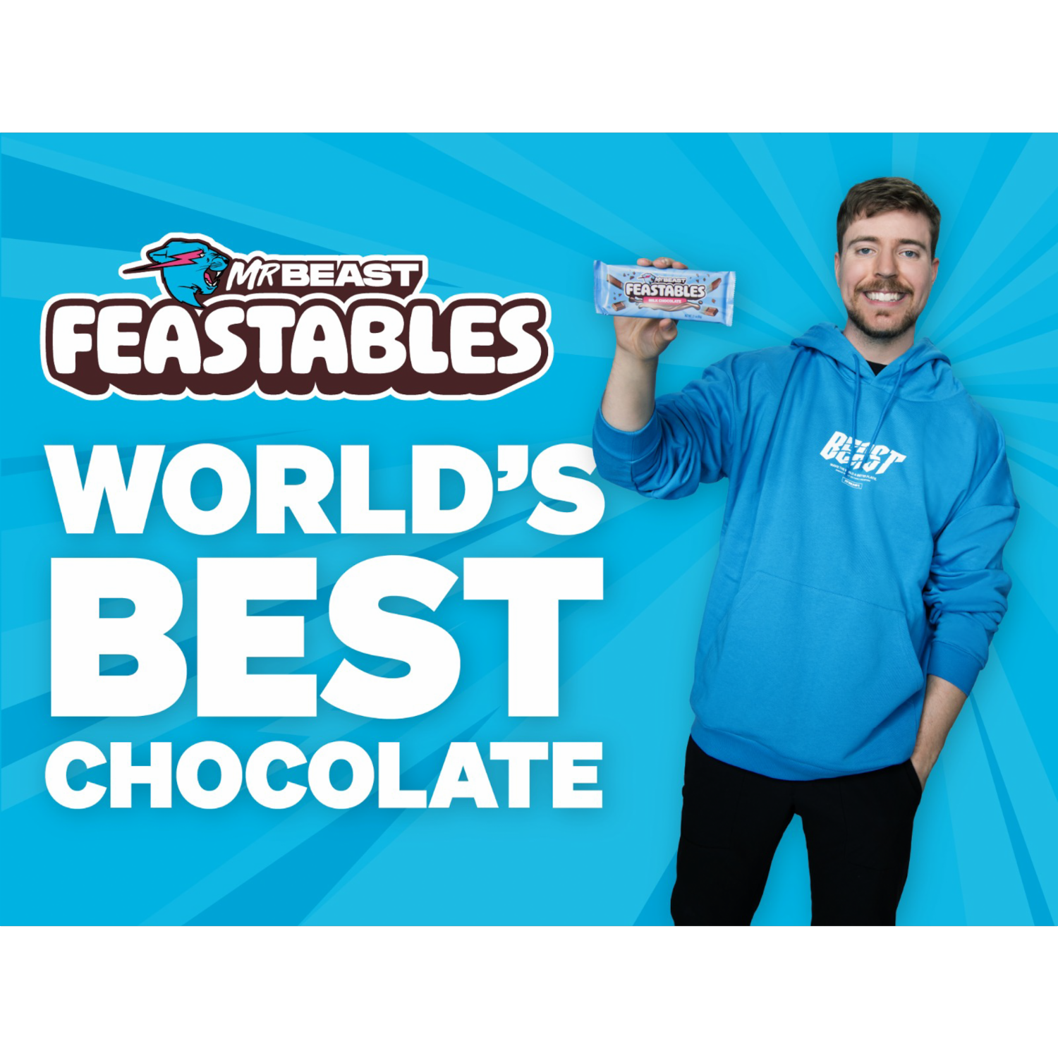 Chocolate Con Leche Y Mantequilla De Maní MR BEAST FEASTABLES 35 G
