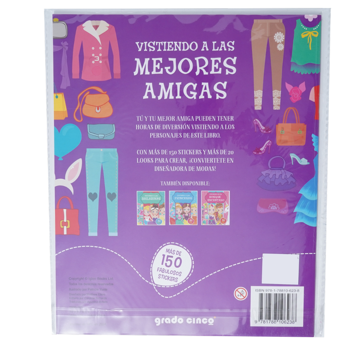 Libro Vistiendo A Las Mejores Amigas EDARSI 98 Páginas