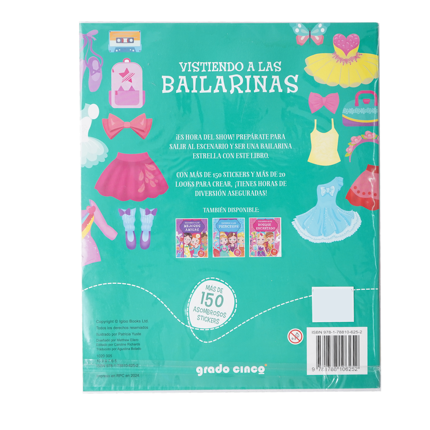 Libros Vistiendo A Las Bailarinas EDARSI 98 Páginas